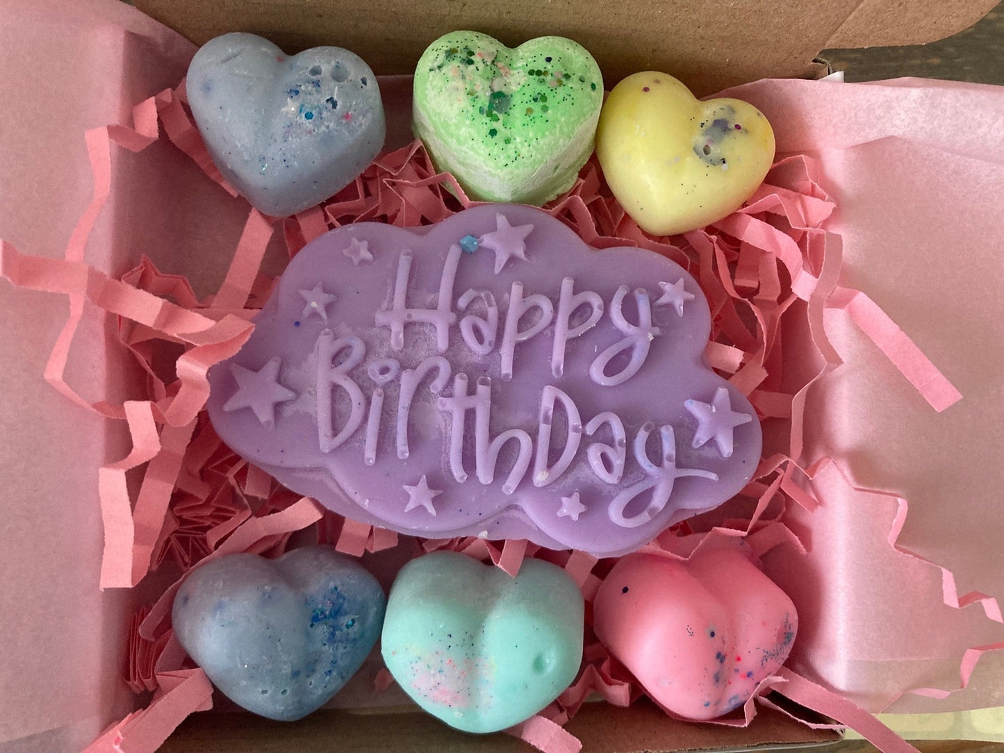 Birthday Wax Melts Gift Box, Birthday Gifts, Birthday Presents - Industerior