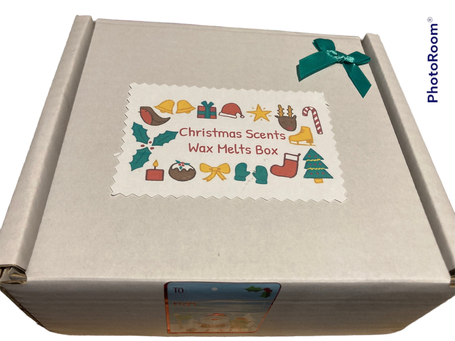20 Beautiful Christmas Wax Melts in a Box, Soy Wax Melts