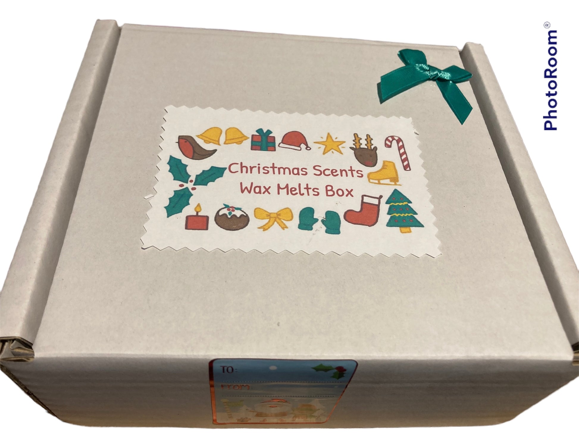Mixed Christmas Wax Melts Gift, Wax Melts in a Box, 20 Soy Wax Melts - Industerior