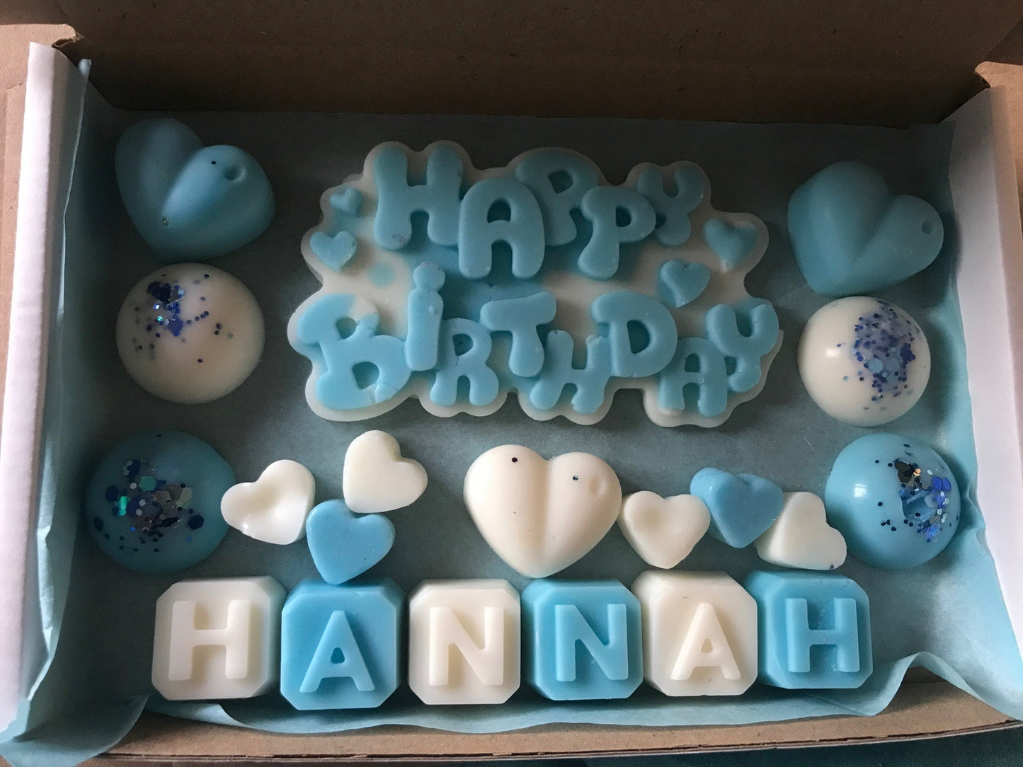 Personalized Birthday Wax Melts Gift-Handmade Wax Melts, Very Popular Gift