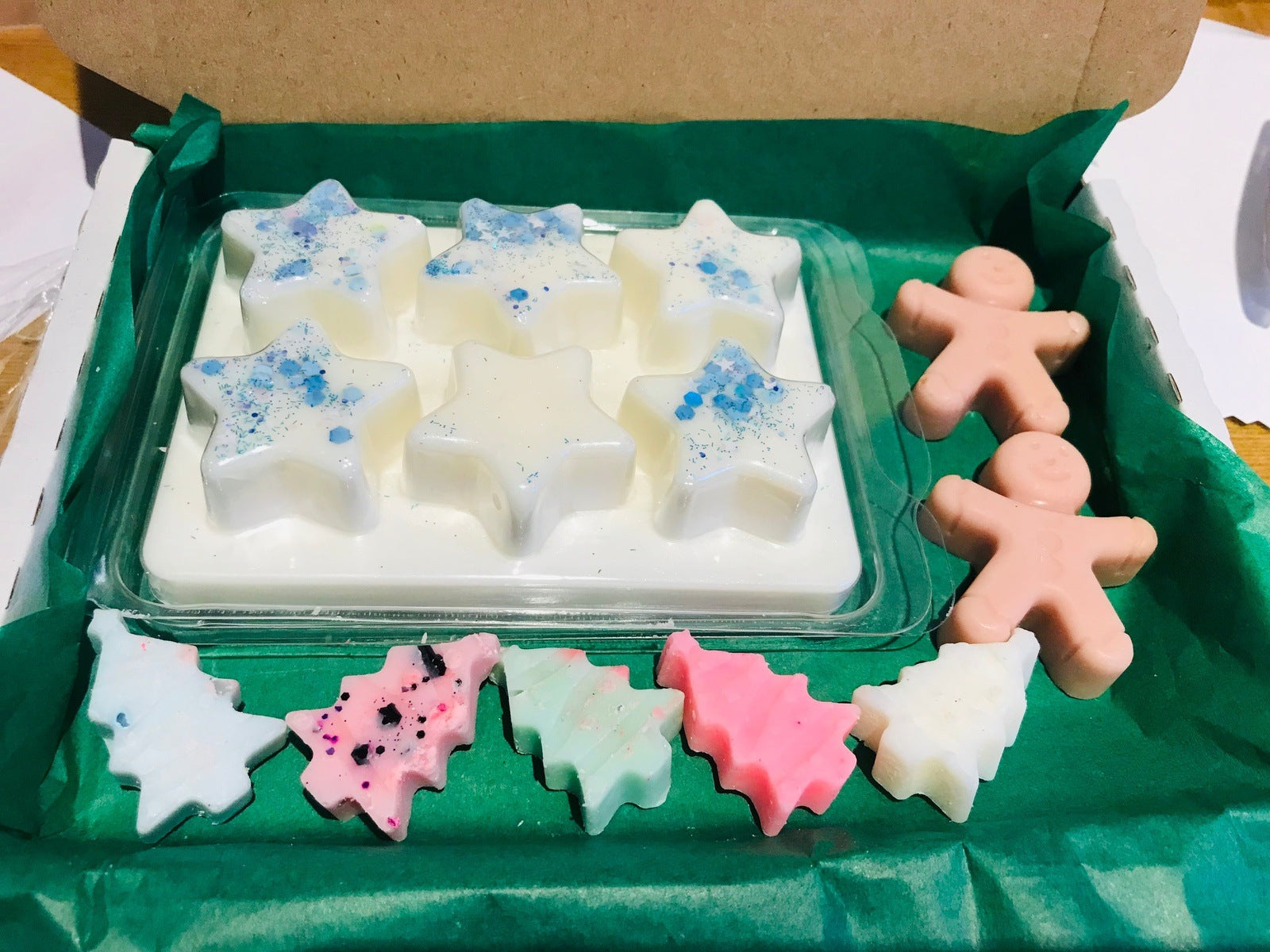 Christmas Wax Melts Gift Box, Soy Wax, Christmas Home Fragrances - Industerior