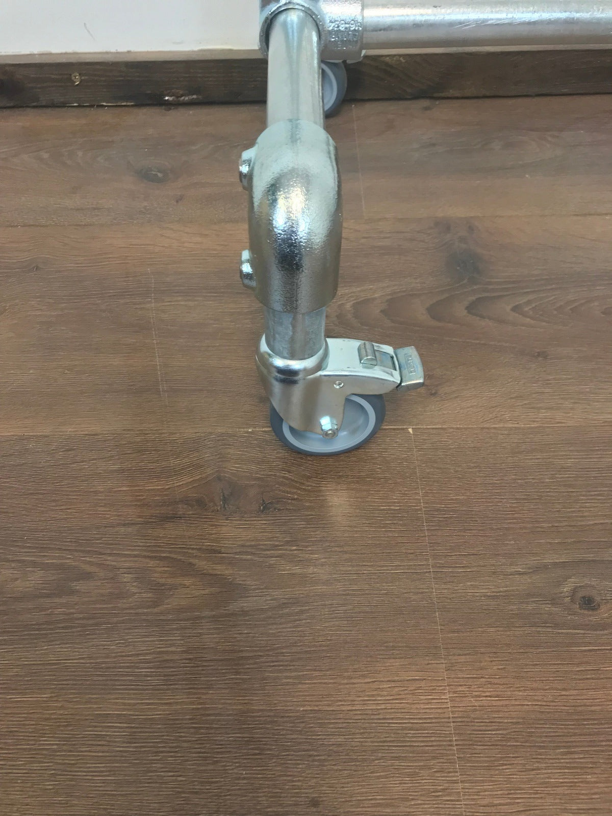 Sturdy Clothing Rail- 180cm high - Industrial clothing rail - Silver steel pipe - garment rail - various widths