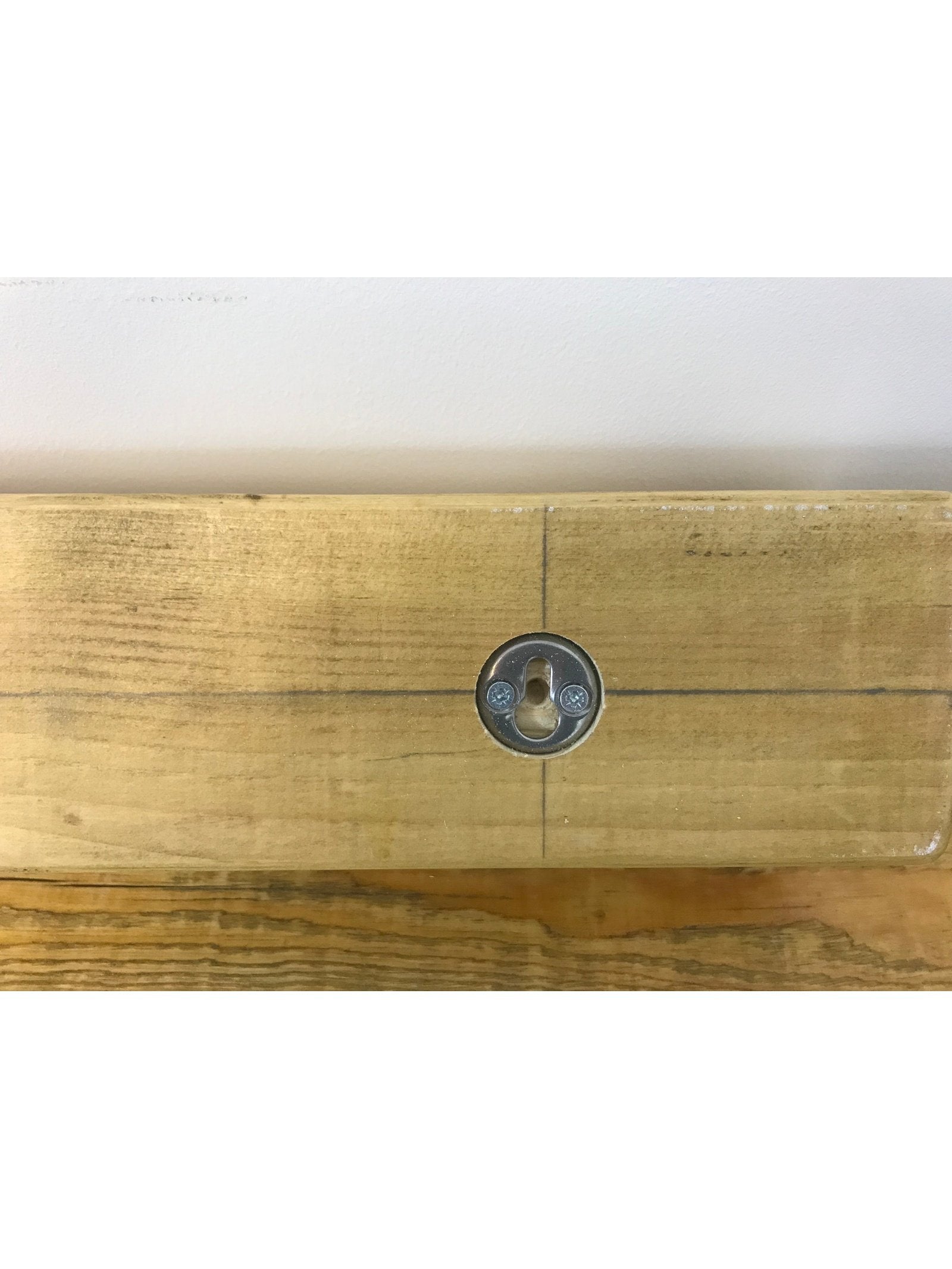 Rustic Solid Pine floating Shelf, Handcrafted, Floating pine Mantel Shelf, 95mm x 95mm, 5 wood finishes. free Uk delivery - Industerior