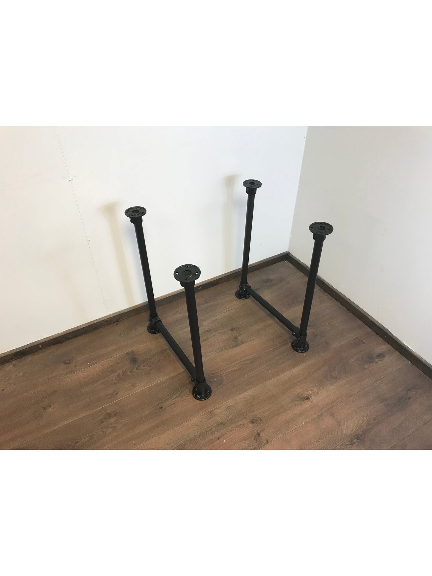 BLACK PIPE INDUSTRIAL LEGS - various sizes - Industerior