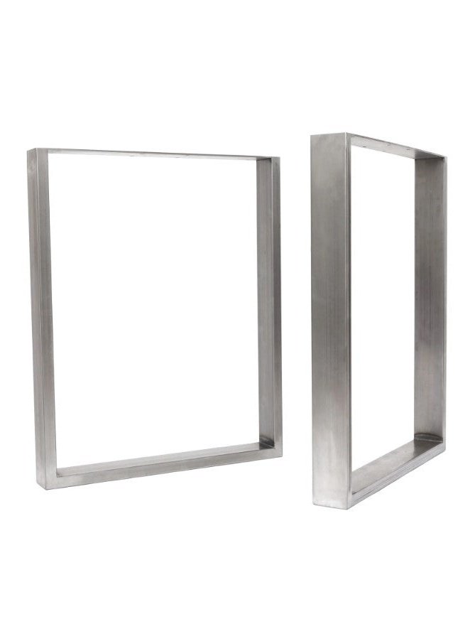 SQUARE INDUSTRIAL LEGS - various sizes and colours - Industerior