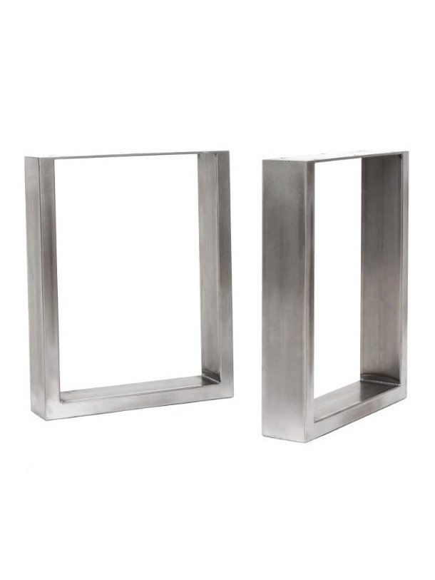 SQUARE INDUSTRIAL LEGS - various sizes and colours - Industerior