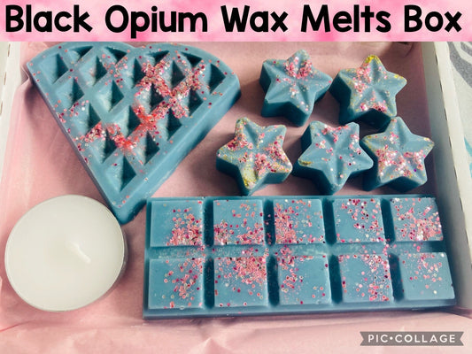 Black Opium Perfumed Wax Melts Box, Soy Wax Melts, Christmas Gift - Industerior