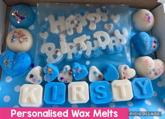 Personalized Birthday Wax Melts Gift-Handmade Wax Melts, Very Popular Gift