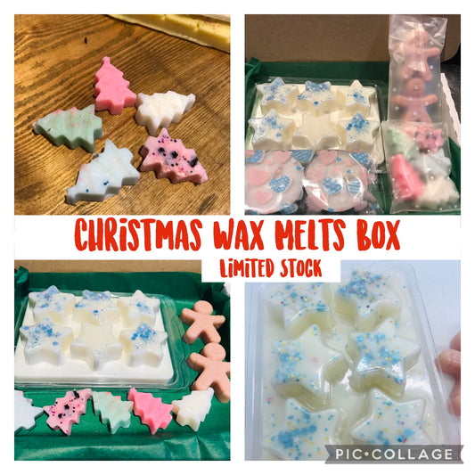 Christmas Wax Melts Gift Box, Soy Wax, Christmas Home Fragrances