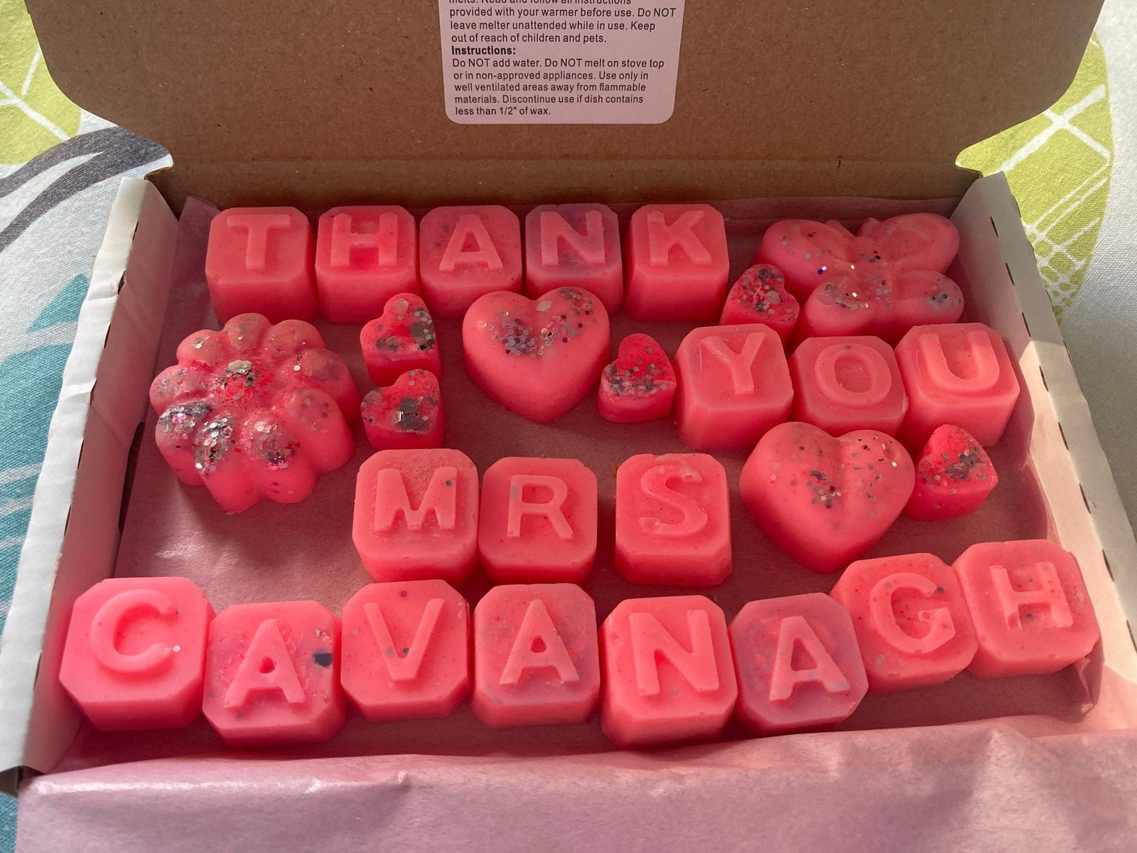 Thankyou Teacher Wax Melts Boxed Gift